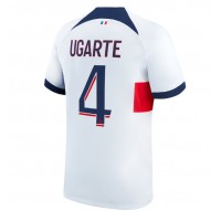 Fotbalové Dres Paris Saint-Germain Manuel Ugarte #4 Venkovní 2023-24 Krátký Rukáv